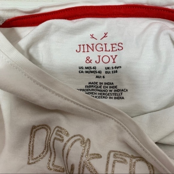 Jingle&Joy Holiday Christmas Tunic Legging Outfit - Picture 4 of 4